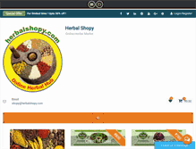 Tablet Screenshot of herbalshopy.com